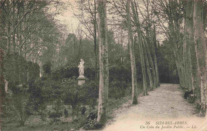 Sidi Bel Abbes Algerie Un coin du jardin public