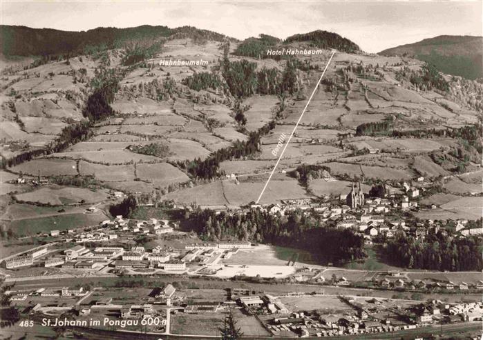 St Johann  Pongau AT Fliegeraufnahme