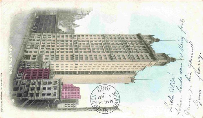 NEW YORK City USA Wolkenkratzer