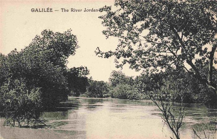 Galilee Galilaea Haifa Israel The River Jordan