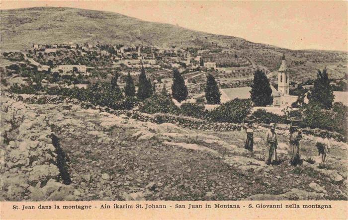San Juan in Montana Jerusalem  Yerushalayim Israel Panorama