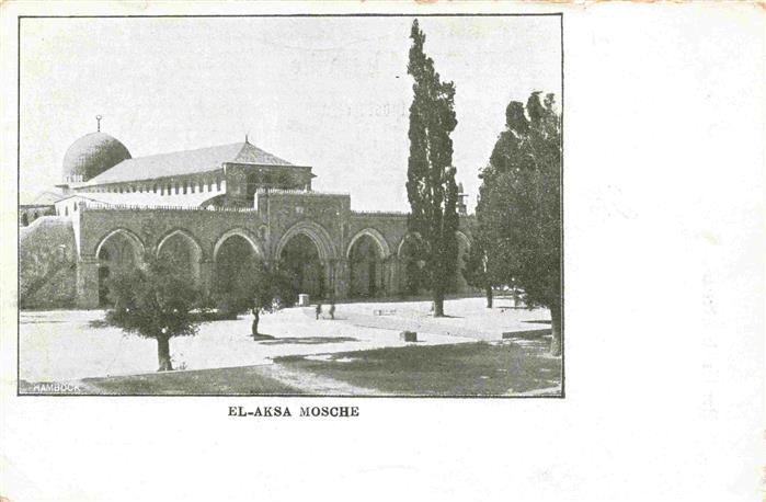 Jerusalem  Yerushalayim Israel El Aksa Moschee