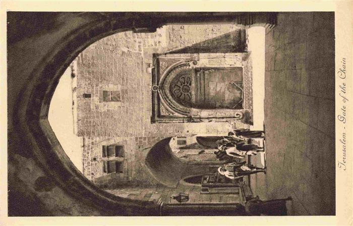 Jerusalem  Yerushalayim Israel Kettentor