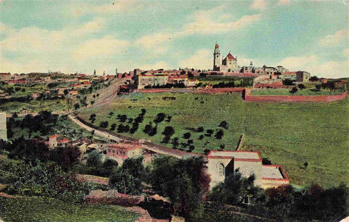 Jerusalem  Yerushalayim Israel Berg Zion