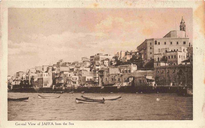 Jaffa Tel-Aviv Israel General View from the Sea