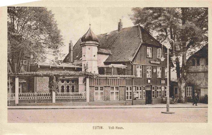 Eutin Schleswig-Holstein Voss Haus
