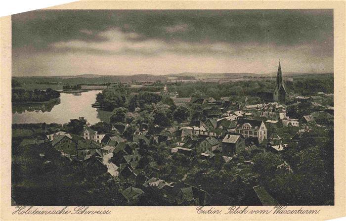 Eutin Schleswig-Holstein Blick vom Wassenturm