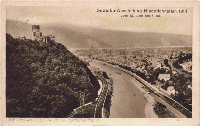 Niederlahnstein Lahnstein Burg Lahneck am Rhein