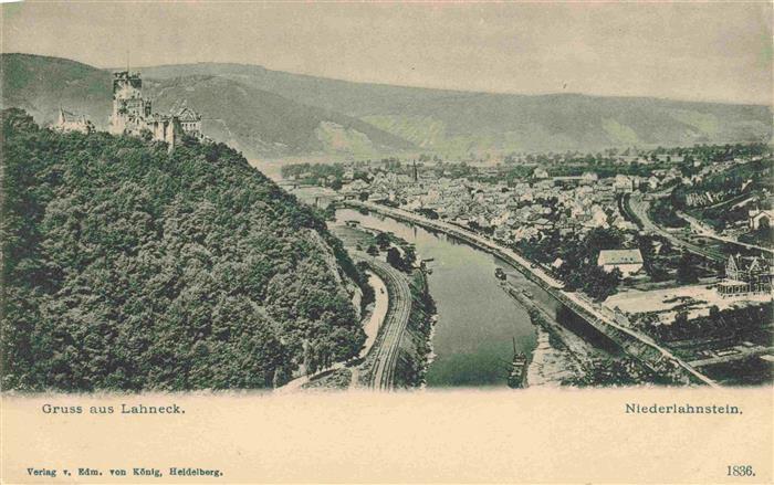 Niederlahnstein Lahnstein Burg Lahneck am Rhein