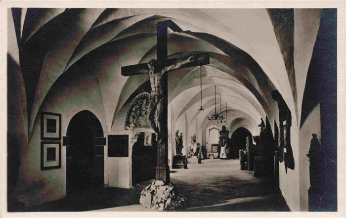 Freiberg  Sachsen Altertumsmuseum Vorhalle im Erdgeschoss