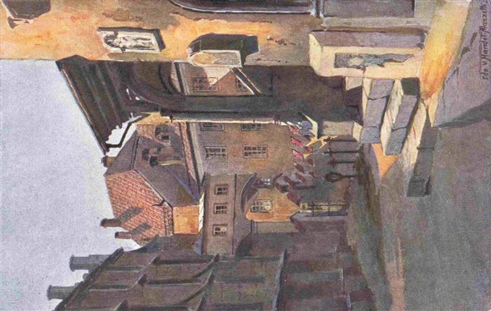 Schwaz Tirol AT Friedhof Winkel mit Michaels Kapelle