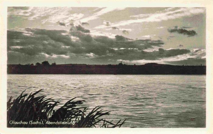 Glauchau Abendstimmung am See