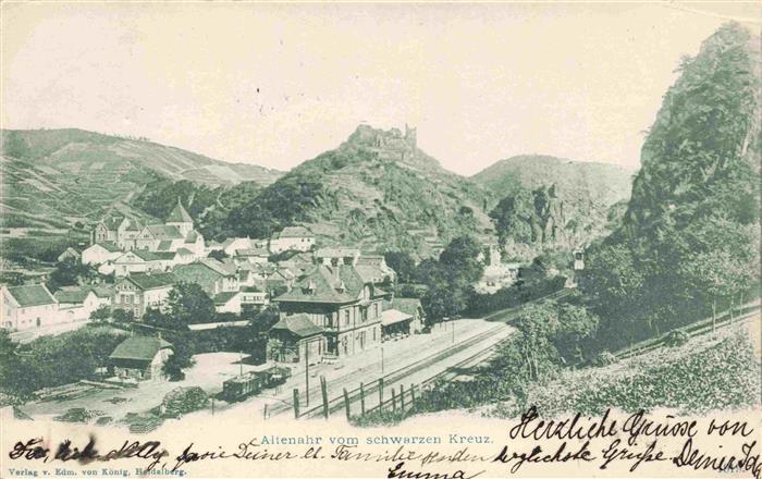 Altenahr Blick vom schwarzen Kreuz