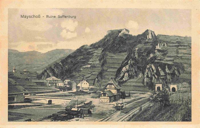 Mayschoss Ahr Ruine Saffenburg