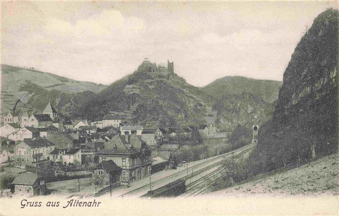 Altenahr mit dem schwarzen Kreuz