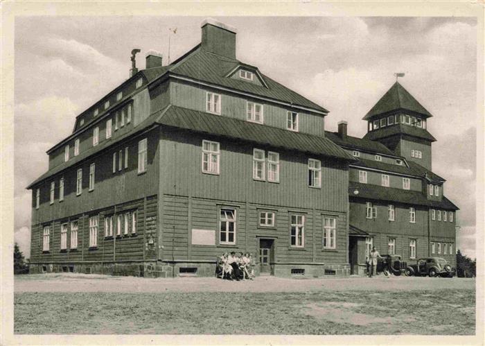 Fichtelberg Oberwiesenthal Erzgebirge Fichtelberghaus