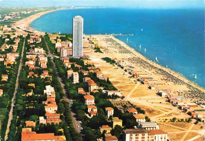 Cesenatico IT Panorama dall aereo
