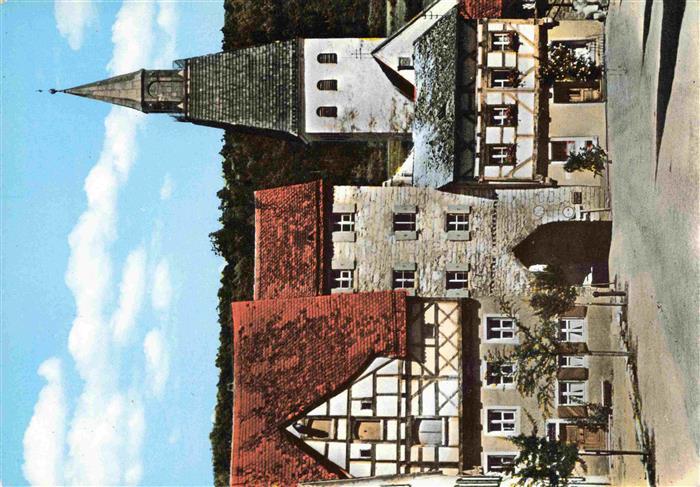 Berching Mittleres Stadttor mit Lorenzkirche