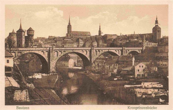 Bautzen Sachsen Kronprinzenbruecke