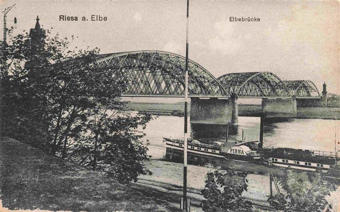 Riesa Sachsen Elbebruecke