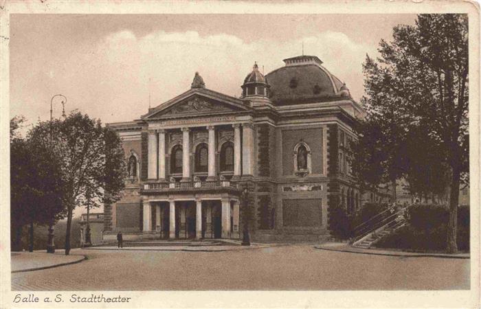 HALLE  Saale Stadttheater