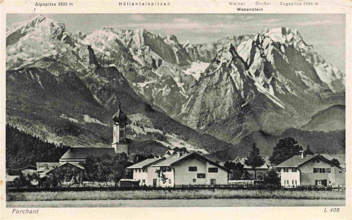 Farchant Alpspitze Hoellentalspitzen Waxenstein