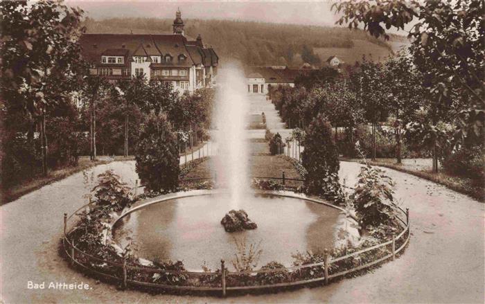 Bad Altheide Polanica-Zdroj PL Brunnen im Park