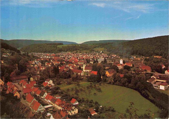 Koenigsbronn Wuerttemberg Fliegeraufnahme