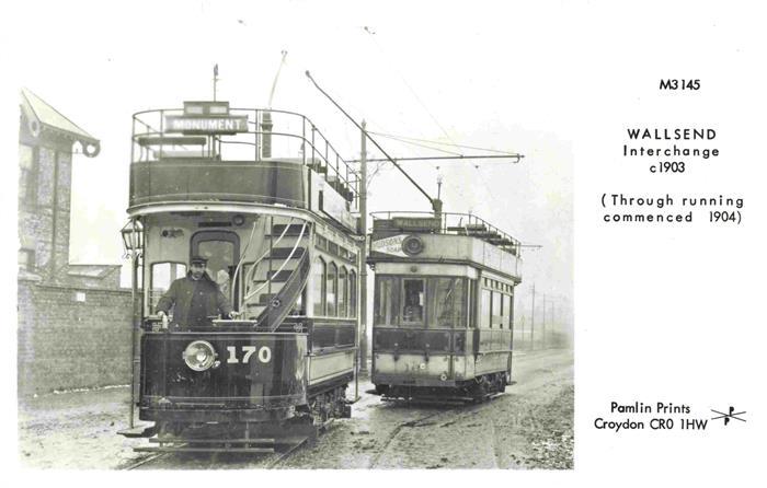 Strassenbahn Tramway-- M3145 Wallsend