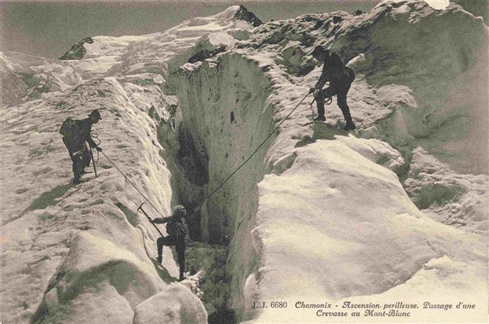 Bergsteigen Klettern Mountaineering Alpinisme Alpinismo-- J.J. Nr.6680 Chamonix