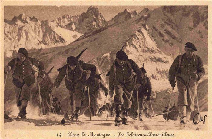 Gebirgsjaeger Chasseur Alpins Mountaineers Montagne