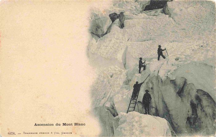 Bergsteigen Klettern Mountaineering Alpinisme Alpinismo-- Ascension du Mont Blan