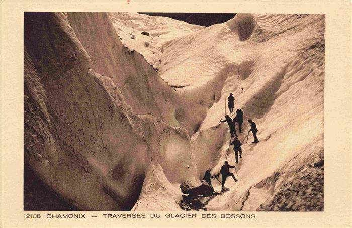 Bergsteigen Klettern Mountaineering Alpinisme Alpinismo-- Chamonix Traversee Gla