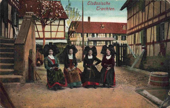 Trachten Frankreich Elsässische