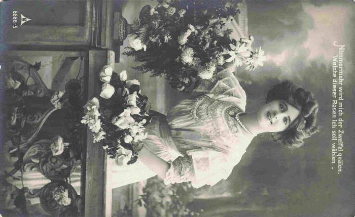 Foto PH Nr. 6566-5 Frau Rosen Blümen