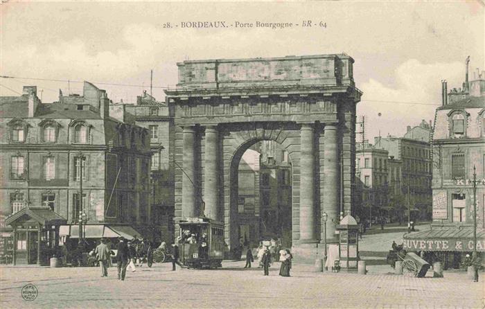 Strassenbahn Tramway-- Bordeaux Porte Bourgogne