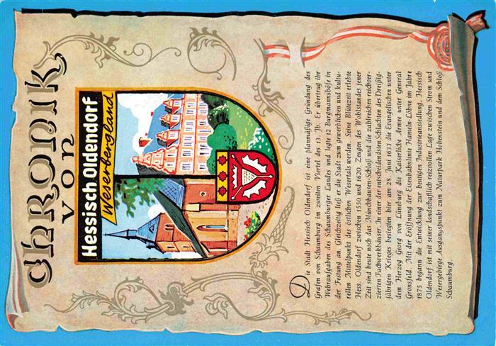 Chronik-AK Hessisch Oldendorf Weserbergland