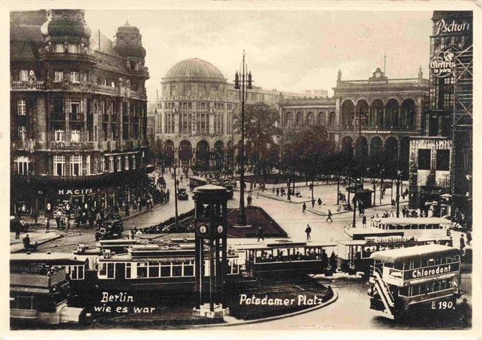 Strassenbahn Tramway-- Berlin Potsdamer Platz