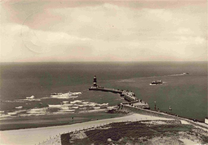 Leuchtturm Lighthouse Faro Phare Rostock Warnemuende Mole