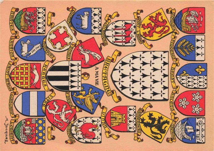 Fahnenkarte Bretagne A mavie