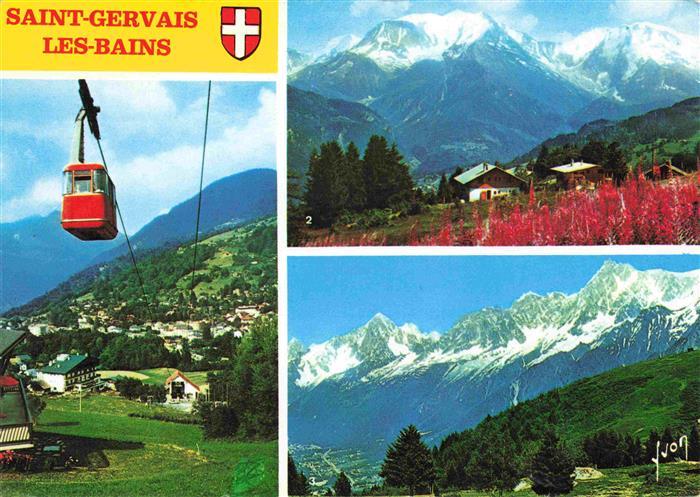 Seilbahn Cable-Car Telepherique Saint Gervais Les-Bains