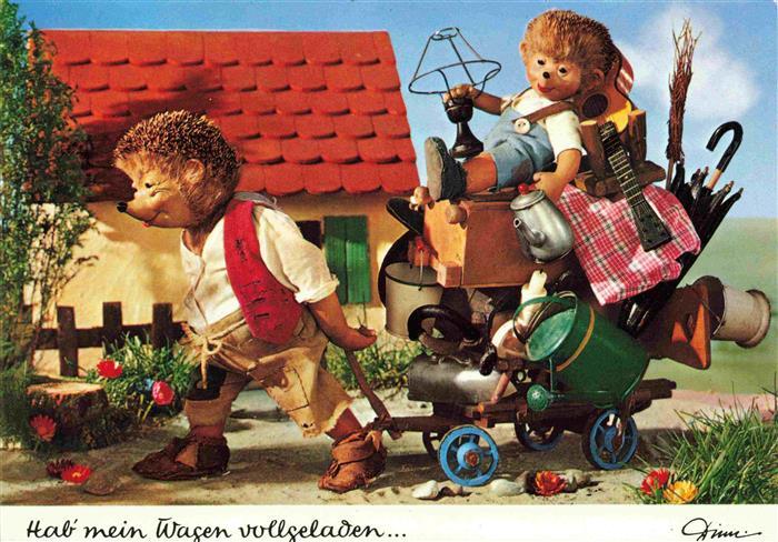 Mecki Nr. 428 Diehl-Film Wagen voll geladen