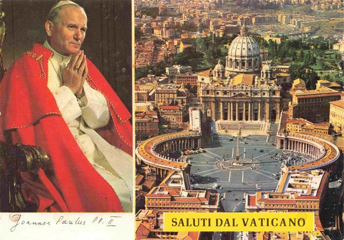 Papst Pope Pape-- Joannes Paulus P.P.II Vaticano