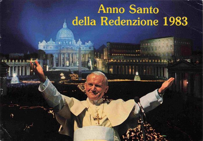 Papst Pope Pape-- Anno Santo della Redenzione ROMA Hl. Peterskirche
