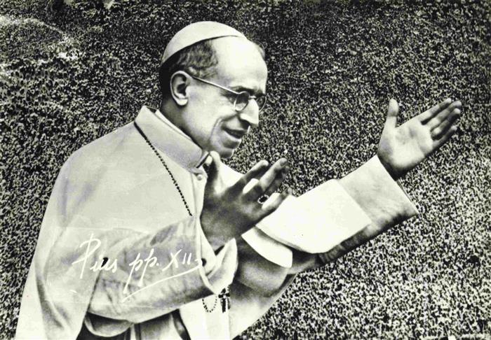 Papst Pope Pape-- Pius PP XII