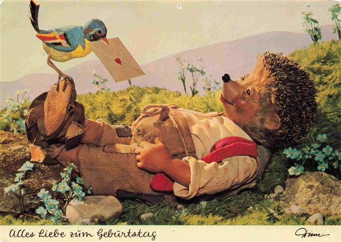 Mecki Nr. 303 Vogel Brief Diel-Film