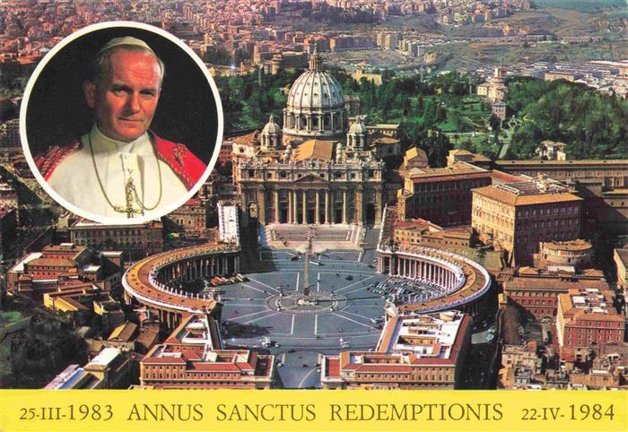 Papst Pope Pape-- Giovanni Paolo 2 Citta del Vaticano