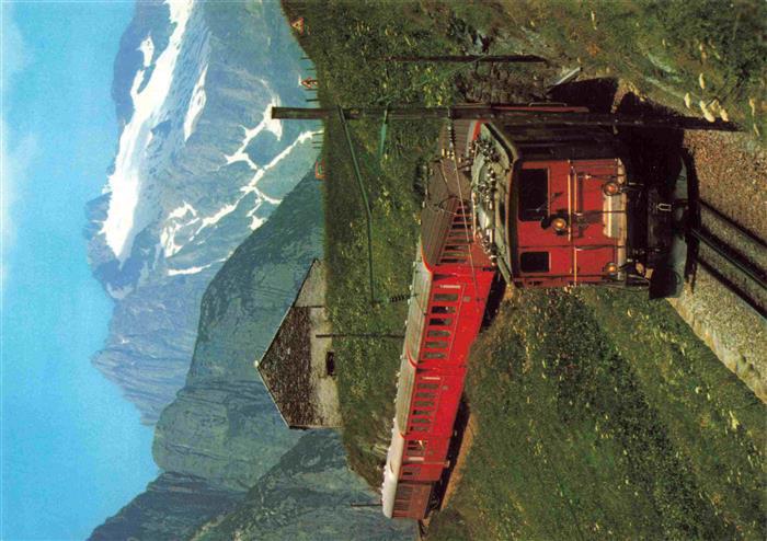 Eisenbahn Railway Chemin de Fer Glacier Express Furka Oberalp Bahn