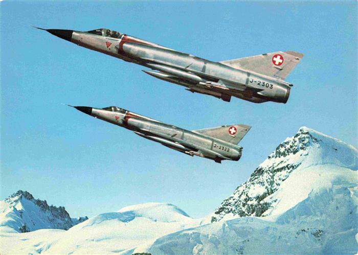 Flugzeuge Militaria Mirages III-S J-2303 J-2322