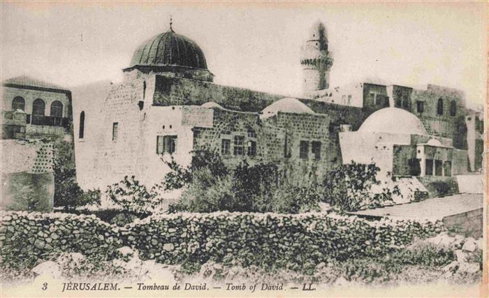 Jerusalem  Yerushalayim Israel Tombeau de David Grab
